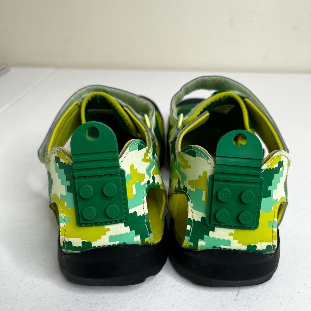 Adidas X Lego Terrex Captain Toey Core Green Glow Sandals Kids 6 Hiking Water - Picture 8 of 14